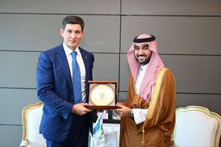 Руководство НОК Узбекистана провело встречу с принцем Абдулазизом бин Турки аль-Фейсалом