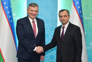 Гайрат Фозилов провел встречу с председателем межпарламентской группы «Польша - Узбекистан»