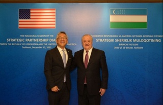 Abdulaziz Komilov AQSH Davlat kotibi yordamchisi bilan uchrashdi