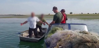 В Уртачирчикском районе пресечена незаконная рыбалка: изъято более 4 км сетей