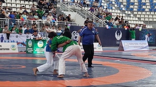 Belbog'li kurash: alplar "Samo"da bellashdi