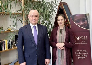 Prospects for cooperation with the leadership of the Oxford Center for Anti-Poverty Studies were discussed in London