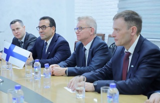 ИССМда Финляндия Республикасы елшиси менен ушырасыў болып өтти