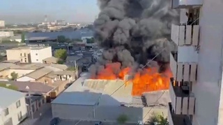 Юнусободдаги ишлаб чиқариш цехида ёнғин содир бўлди