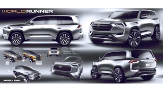 Toyota корпорацияси янги Land Cruiser 300 автомобилининг ташқи ва ички дизайни расмларини эълон қилди