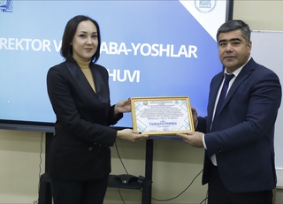 Namangan davlat chet tillar institutida “Rektor va yoshlar” uchrashuvi o'tkazildi