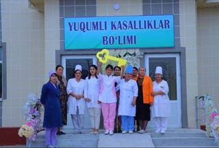 В отдаленном районе Навоийской области после капитальной реконструкции ввели в эксплуатацию современное здание лечебного учреждения