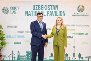 В павильоне «Узбекистан» в Дубае состоялась встреча с исполнительным секретарем ЕЭК ООН