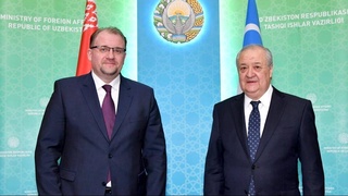 Абдулазиз Комилов Беларус Ташқи ишлар вазирининг биринчи ўринбосарини қабул қилди