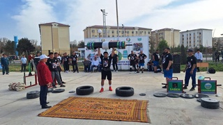 Дар Тирмиз мусобиқаи «Бозиҳои паҳлавонон» барпо гардид