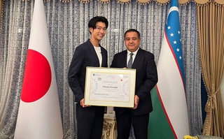 Актёр ва барандаи маъруфи ҷопонӣ Кейсуке Минами Сафири туризми Ўзбекистон дар Ҷопон таъин шуд