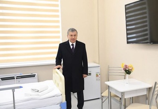 President inspects Multidisciplinary Medical Center’s construction