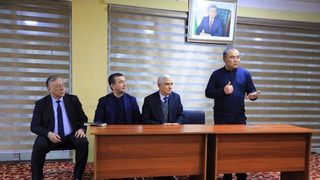 Minister Ibrohim Abdurakhmonov studies the activities of universities in the Andijan region