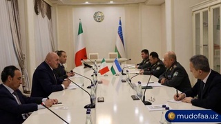 Министр обороны Узбекистана принял министра обороны Италии