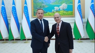 Навоий вилояти ҳокими Нормат Турсунов АҚШ элчиси билан учрашди