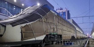 Новый состав «Afrosiyob» доставлен в Ташкент