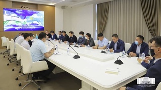 В столичном хокимияте прошла встреча с делегацией из Казахстана