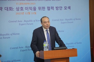 Элдор Арипов обозначил приоритетные направления сотрудничества государств Центральной Азии с Республикой Корея