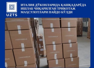 Трикотажная продукция, произведенная в Кашкадарье, появилась на рынках Италии
