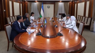 A meeting with the head of the OSCE/ODIHR mission was held in the Senate of the Oliy Majlis