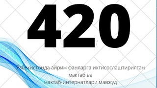 Республикада нечта чуқурлаштириб ўқитишга ихтисослашган мактаб ва мактаб-интернати бор?