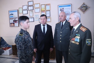 Ҳарбий ватанпарварликда етакчи бўлишга интиляпмиз