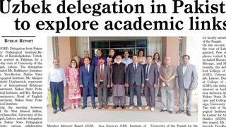 Нөкіс және Панжоб Жоғары оқу орындары арасында академиялық байланыстар жолға қойылады