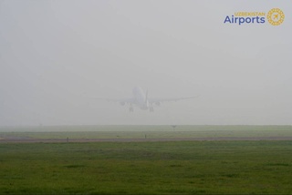 Неблагоприятные условия ограничили работу аэропортов «Наманган» и «Андижан»