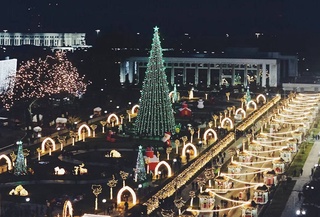 Ташкент готовится к Новому году: опубликован список праздничных локаций