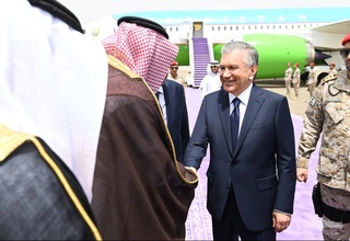 President of Uzbekistan arrives in Saudi Arabia