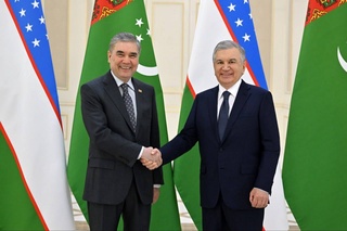 Түркмен халқының миллий жетекшиси Самарқандқа келди