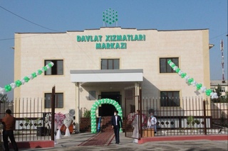 Бўстонда давлат хизматлари марказининг янги биноси фойдаланишга топширилди