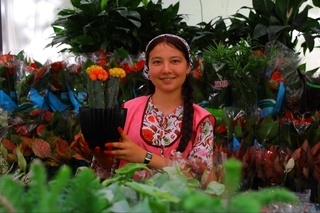 A record was set at the 64th International Flower Festival: 30 million indoor plants went on sale