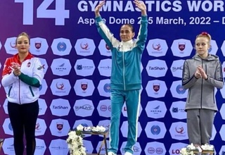 Оксана Чусовитина завоевала «золото» на этапе Кубка мира в Дохе