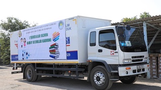 Мактабларга китоблар карвони жўнатилди