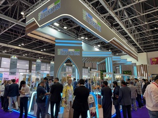 На международной выставке «Gulfood 2025» представлен национальный стенд Узбекистана