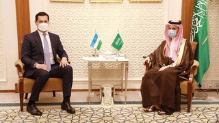 Saudiya Arabistoni tashqi ishlar vaziri bilan uchrashuv bo‘lib o‘tldi