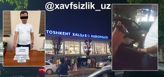 Toshkentda aeroport xavfsizlik xizmati nazoratchisi pora bilan ushlandi