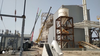 Ohangaron tumanida zamonaviy gips mahsulotlari korxonasi bunyod etilmoqda