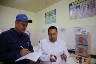 Samarqandda don qabul qilish maskanlarining
mavsumga shayligi oʻrganilmoqda