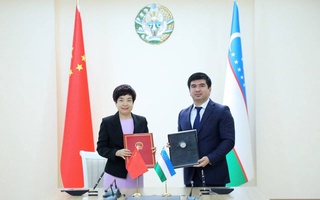 An agreement on technical and economic cooperation between the Republic of Uzbekistan and the People's Republic of China was signed at the MIFT