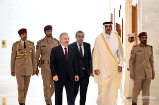 Ўзбекистон Президентини тантанали кутиб олиш маросими бўлиб ўтди