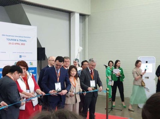 Қозоғистонда бўлиб ўтган «Сайёҳлик ва саёҳат» 20-халқаро сайёҳлик кўргазмасида Ўзбекистон ўз стендини намойиш қилди