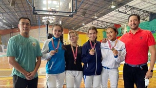 Фехтование: весь пьедестал – наш