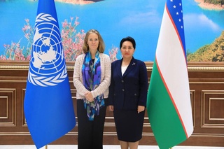 Председатель Сената встретилась с региональным директором Фонда ООН по народонаселению и развитию