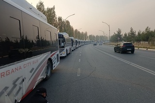 Fargʻona shahriga qoʻshimcha 24 ta “Zhong tong” avtobusi olib kelindi