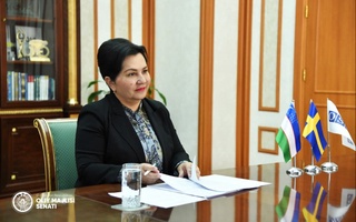 ЕХҲТнинг амалдаги раиси – Швеция ташқи ишлар вазири билан учрашув бўлиб ўтди