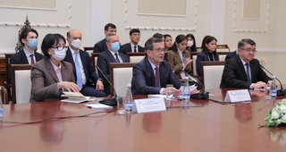 МДҲ Парламентлараро Ассамблеяси кузатувчилари билан учрашув бўлиб ўтди