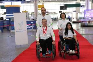 Parij-2024ga yoʻllanma olgan sportchimiz yurtimizga qaytib keldi