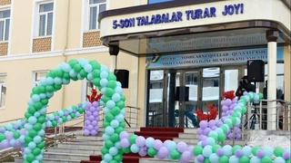 Яна бир талабалар турар жойи фойдаланишга топширилди